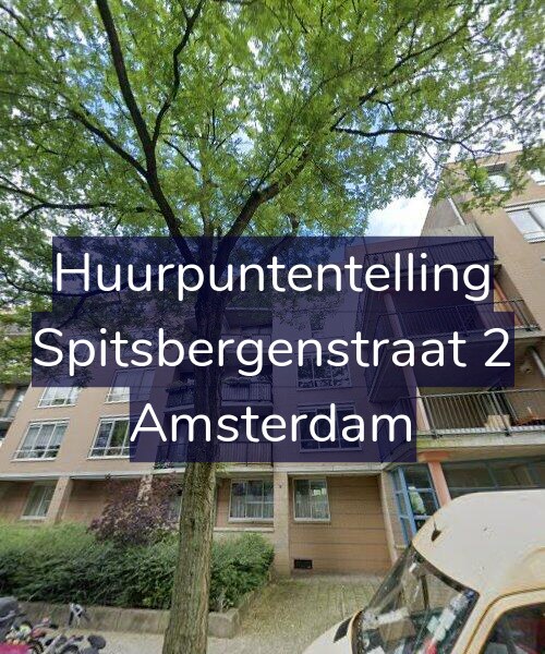 Foto gevel Huurpuntentelling voor Spitsbergenstraat 2, Amsterdam