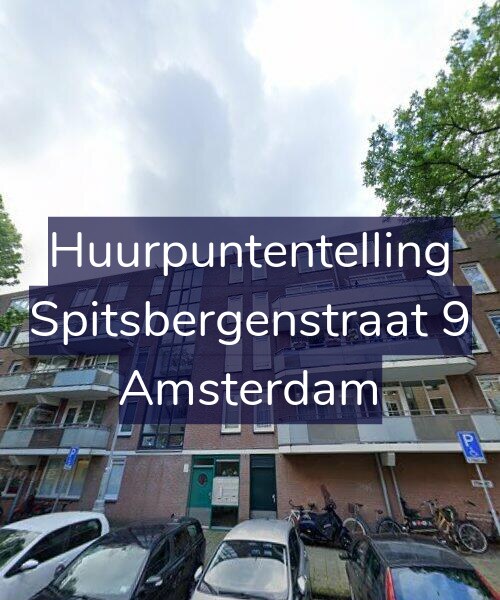 Foto gevel Huurpuntentelling voor Spitsbergenstraat 9, Amsterdam