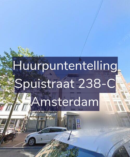 Foto gevel Huurpuntentelling voor Spuistraat 238-C, Amsterdam