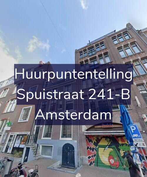Foto gevel Huurpuntentelling voor Spuistraat 241-B, Amsterdam