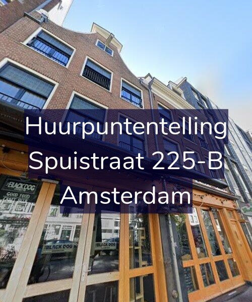 Foto gevel Huurpuntentelling voor Spuistraat 225-B, Amsterdam