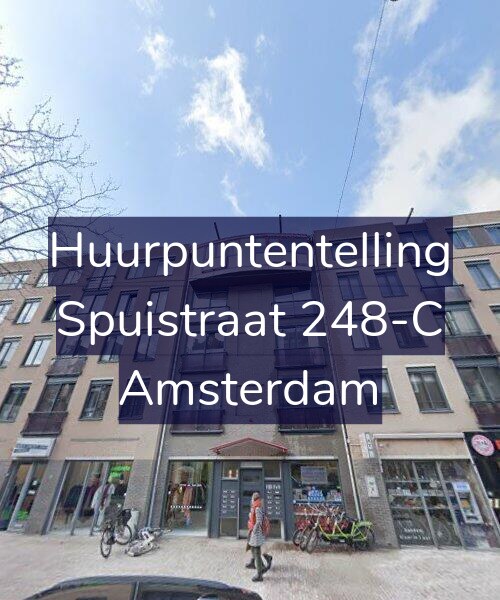 Foto gevel Huurpuntentelling voor Spuistraat 248-C, Amsterdam
