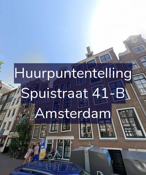 Foto gevel Huurpuntentelling voor Spuistraat 41-B, Amsterdam