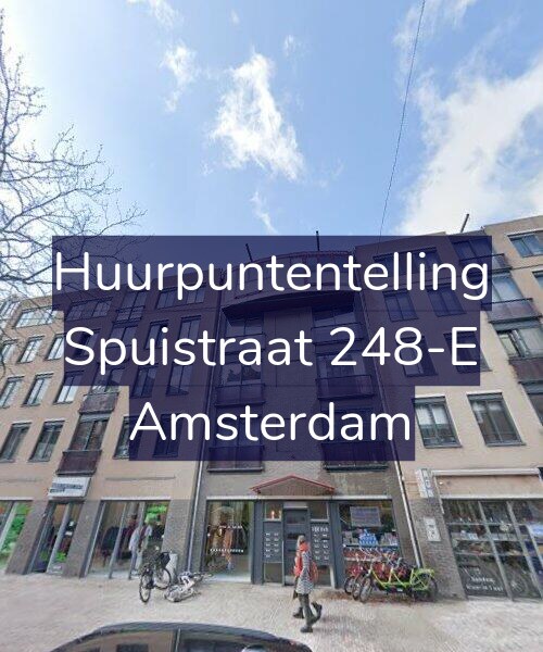 Foto gevel Huurpuntentelling voor Spuistraat 248-E, Amsterdam