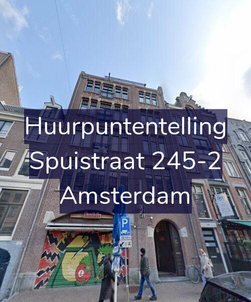 Foto gevel Huurpuntentelling voor Spuistraat 245-2, Amsterdam