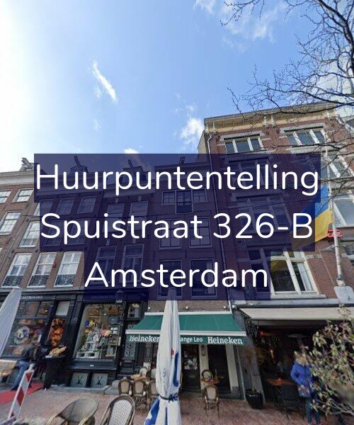 Foto gevel Huurpuntentelling voor Spuistraat 326-B, Amsterdam