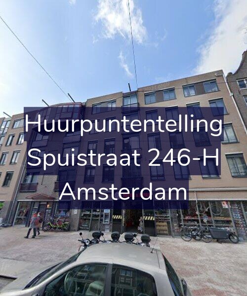 Foto gevel Huurpuntentelling voor Spuistraat 246-H, Amsterdam