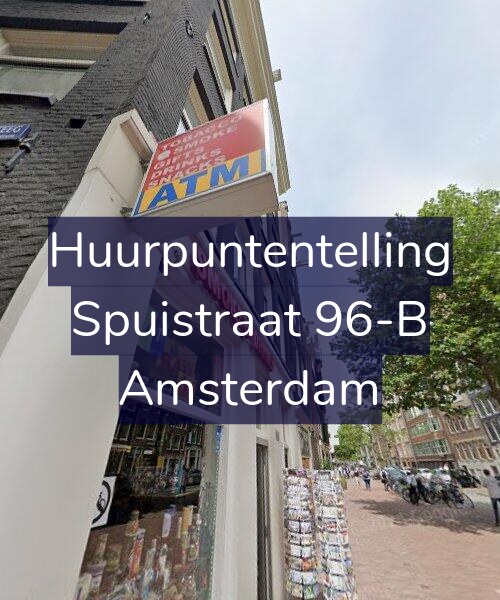 Foto gevel Huurpuntentelling voor Spuistraat 96-B, Amsterdam