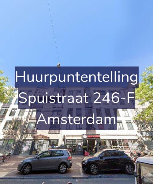 Foto gevel Huurpuntentelling voor Spuistraat 246-F, Amsterdam