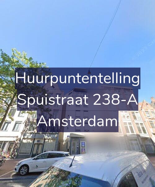 Foto gevel Huurpuntentelling voor Spuistraat 238-A, Amsterdam