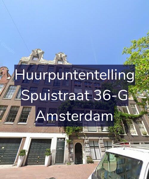 Foto gevel Huurpuntentelling voor Spuistraat 36-G, Amsterdam