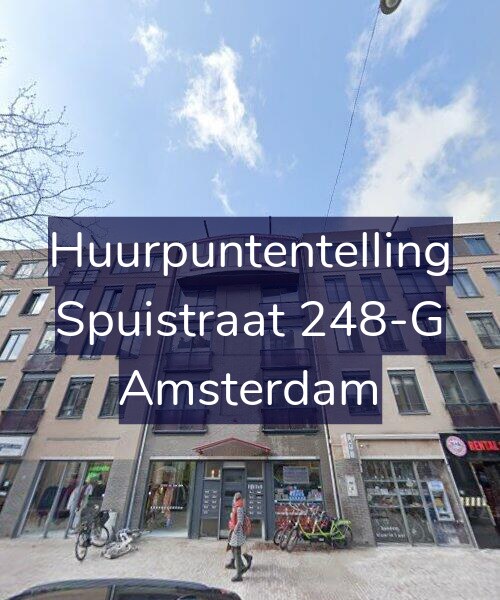 Foto gevel Huurpuntentelling voor Spuistraat 248-G, Amsterdam