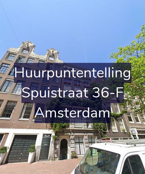 Foto gevel Huurpuntentelling voor Spuistraat 36-F, Amsterdam