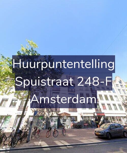 Foto gevel Huurpuntentelling voor Spuistraat 248-F, Amsterdam