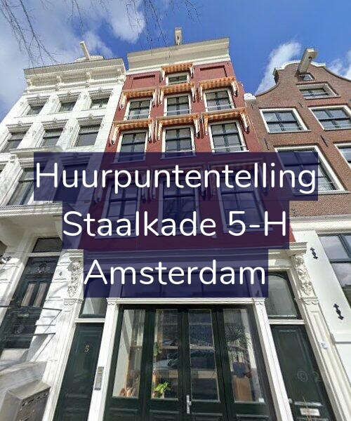 Foto gevel Huurpuntentelling voor Staalkade 5-H, Amsterdam