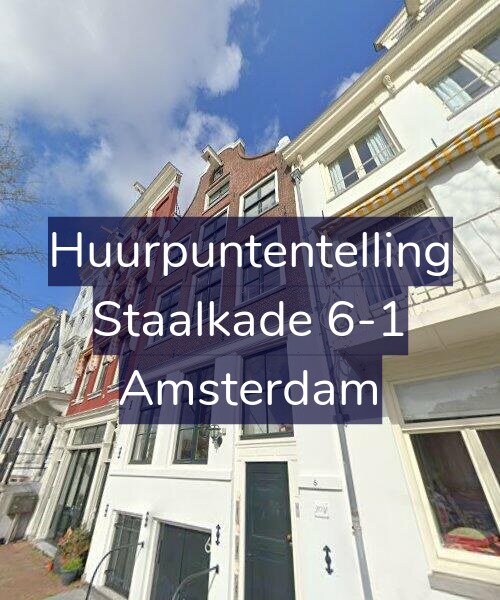 Foto gevel Huurpuntentelling voor Staalkade 6-1, Amsterdam