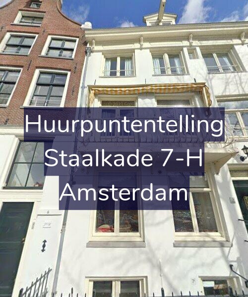 Foto gevel Huurpuntentelling voor Staalkade 7-H, Amsterdam