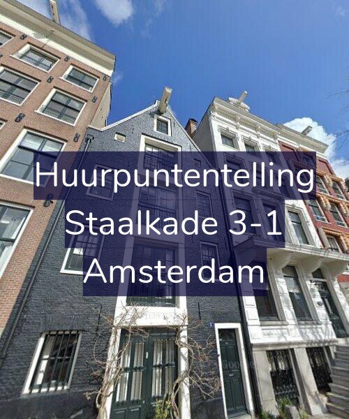 Foto gevel Huurpuntentelling voor Staalkade 3-1, Amsterdam