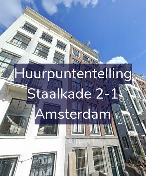 Foto gevel Huurpuntentelling voor Staalkade 2-1, Amsterdam