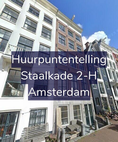 Foto gevel Huurpuntentelling voor Staalkade 2-H, Amsterdam