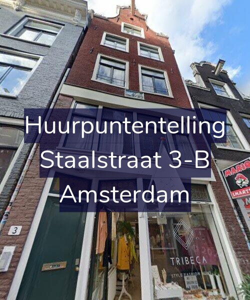 Foto gevel Huurpuntentelling voor Staalstraat 3-B, Amsterdam