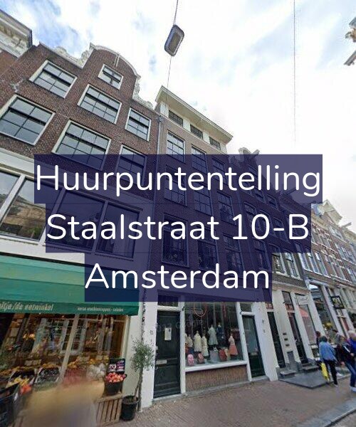 Foto gevel Huurpuntentelling voor Staalstraat 10-B, Amsterdam