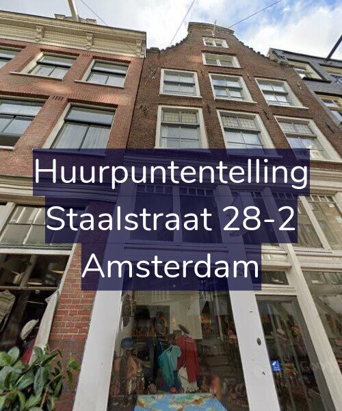 Foto gevel Huurpuntentelling voor Staalstraat 28-2, Amsterdam