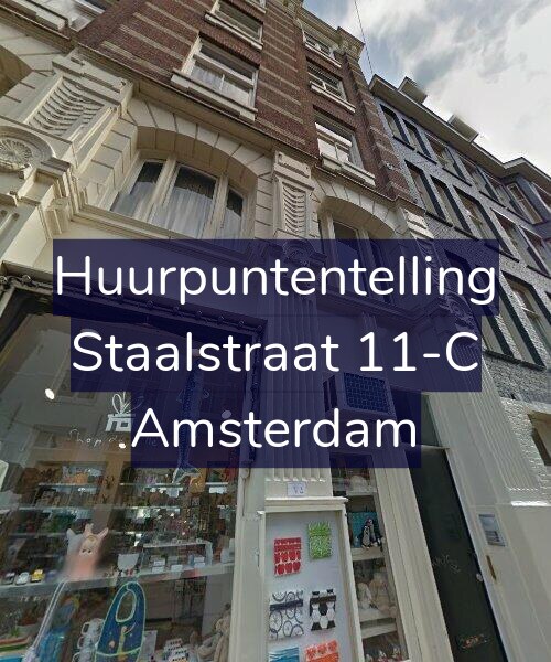 Foto gevel Huurpuntentelling voor Staalstraat 11-C, Amsterdam