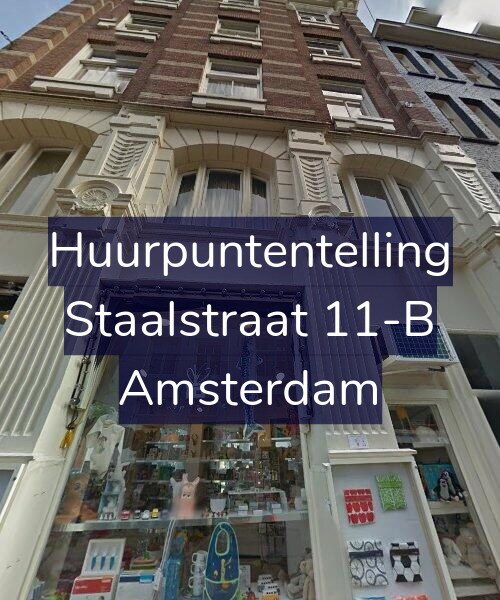Foto gevel Huurpuntentelling voor Staalstraat 11-B, Amsterdam