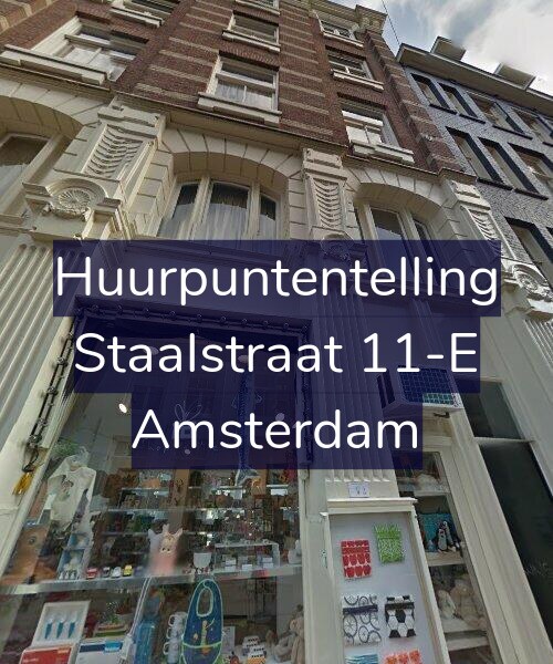 Foto gevel Huurpuntentelling voor Staalstraat 11-E, Amsterdam