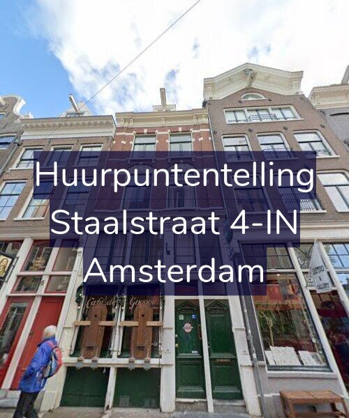 Foto gevel Huurpuntentelling voor Staalstraat 4-IN, Amsterdam