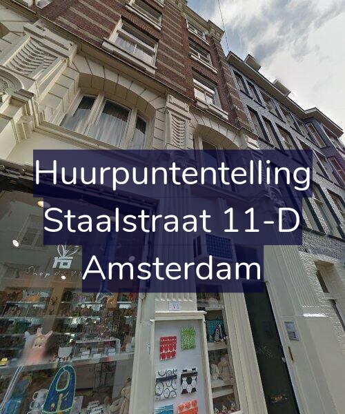 Foto gevel Huurpuntentelling voor Staalstraat 11-D, Amsterdam