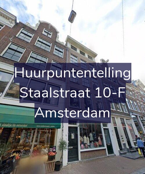 Foto gevel Huurpuntentelling voor Staalstraat 10-F, Amsterdam