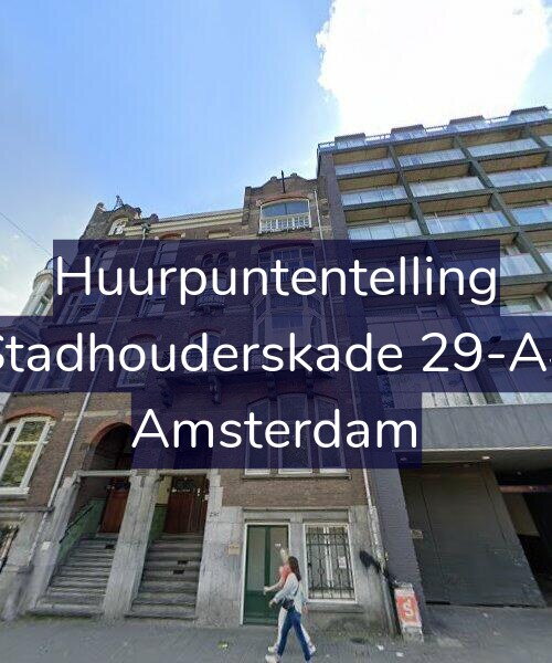 Foto gevel Huurpuntentelling voor Stadhouderskade 29-A4, Amsterdam