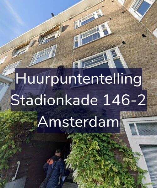 Foto gevel Huurpuntentelling voor Stadionkade 146-2, Amsterdam
