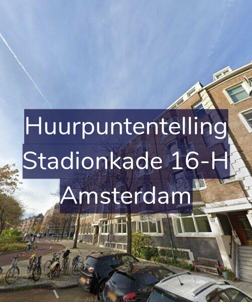 Foto gevel Huurpuntentelling voor Stadionkade 16-H, Amsterdam