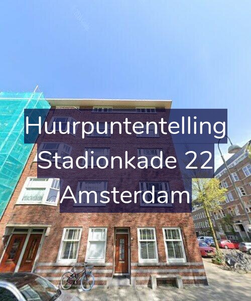 Foto gevel Huurpuntentelling voor Stadionkade 22, Amsterdam