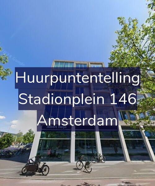 Foto gevel Huurpuntentelling voor Stadionplein 146, Amsterdam