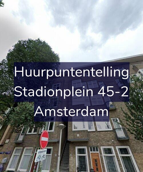 Foto gevel Huurpuntentelling voor Stadionplein 45-2, Amsterdam