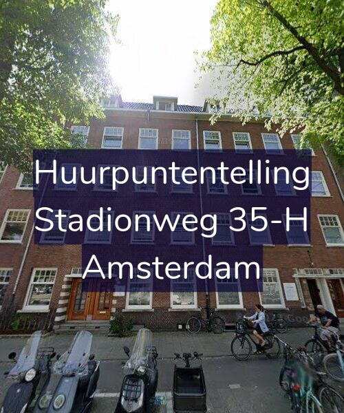 Foto gevel Huurpuntentelling voor Stadionweg 35-H, Amsterdam