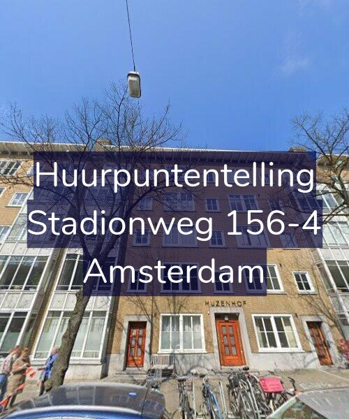 Foto gevel Huurpuntentelling voor Stadionweg 156-4, Amsterdam