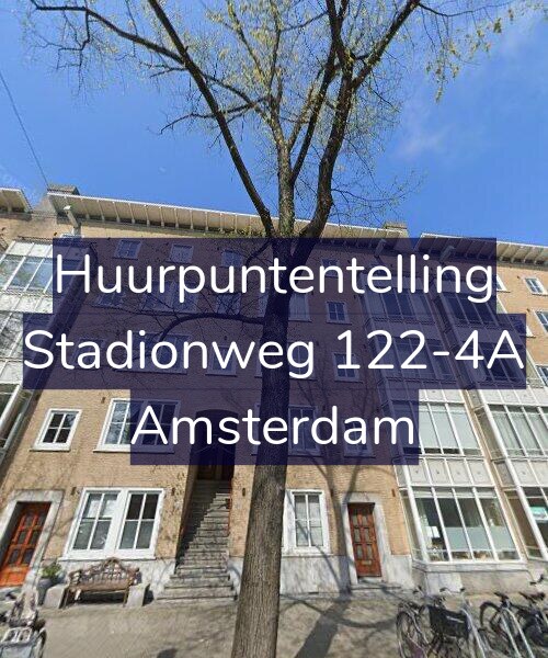 Foto gevel Huurpuntentelling voor Stadionweg 122-4A, Amsterdam