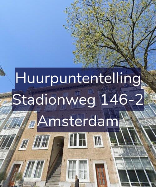 Foto gevel Huurpuntentelling voor Stadionweg 146-2, Amsterdam