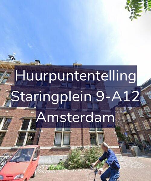 Foto gevel Huurpuntentelling voor Staringplein 9-A12, Amsterdam