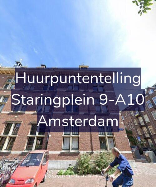 Foto gevel Huurpuntentelling voor Staringplein 9-A10, Amsterdam