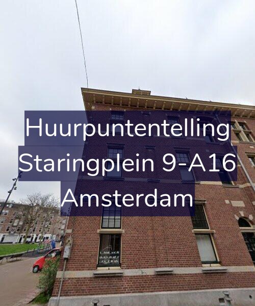 Foto gevel Huurpuntentelling voor Staringplein 9-A16, Amsterdam
