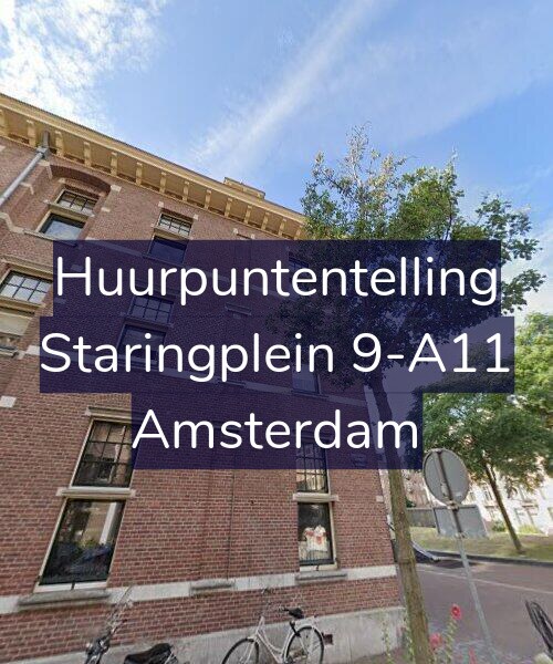 Foto gevel Huurpuntentelling voor Staringplein 9-A11, Amsterdam