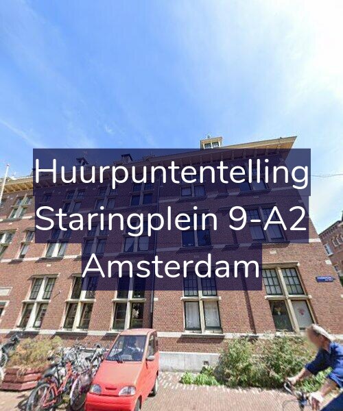 Foto gevel Huurpuntentelling voor Staringplein 9-A2, Amsterdam