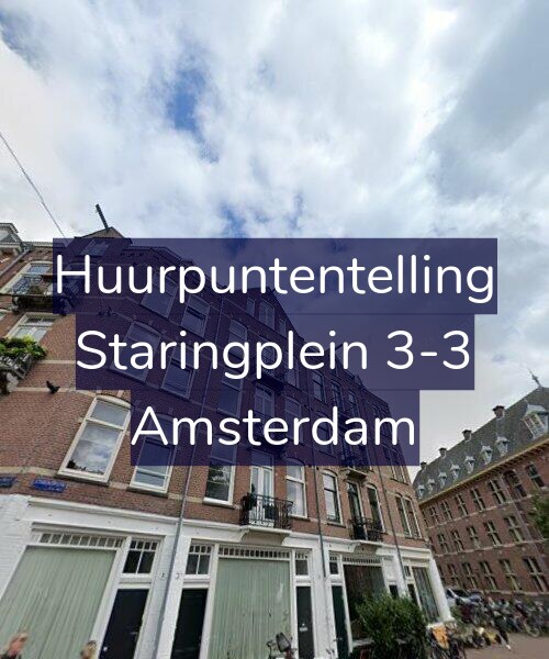 Foto gevel Huurpuntentelling voor Staringplein 3-3, Amsterdam