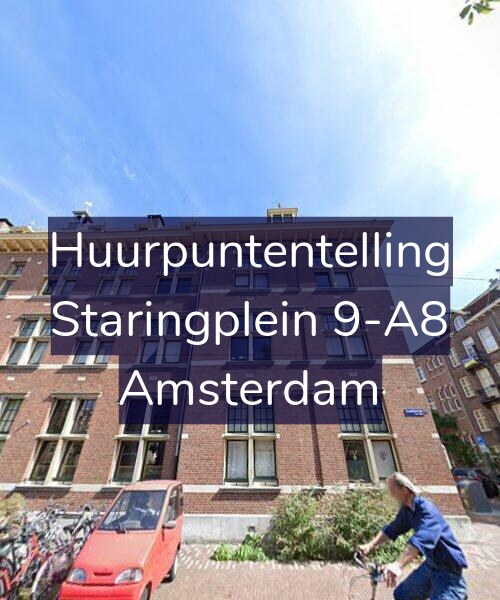 Foto gevel Huurpuntentelling voor Staringplein 9-A8, Amsterdam
